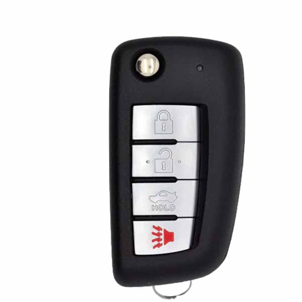 2002-2017 Nissan Infiniti / 4-Button Flip Key / NI04 / NEW STYLE / KBRASTU15