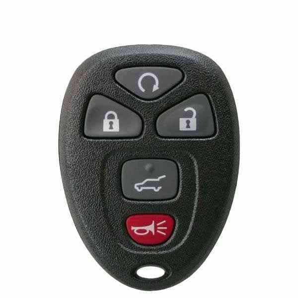 2007-2017 GM / 5-Button Keyless Entry Remote / PN: 20869057 / OUC60270 OUC60221