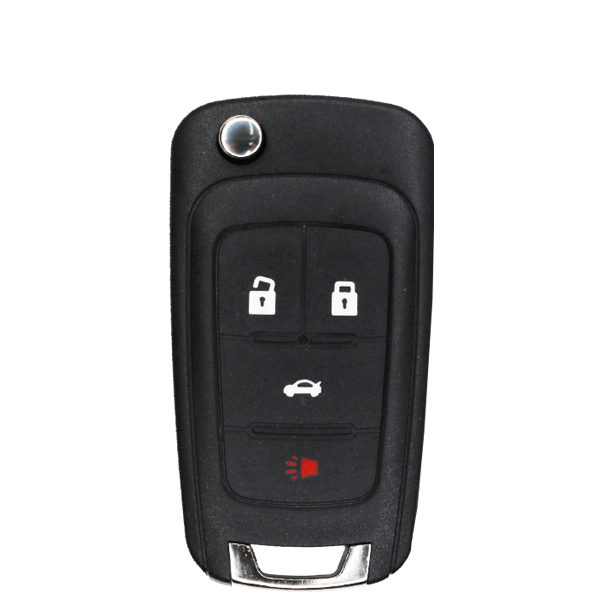 2010-2019 GM / 4-Button Flip Key / OHT01060512 (46 Chip)