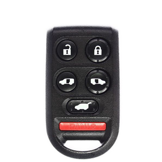 2005-2010 Honda Odyssey / 6-Button Keyless Entry Remote / PN: G8D-399H-A / OUCG8D-399H-A