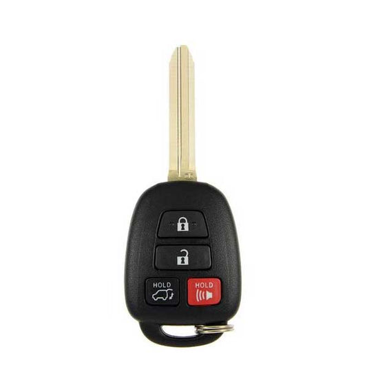 GQ4-52T (H Chip) (AFTERMARKET) 2013-2019 Toyota RAV4 Highlander / 4-Button Remote Head Key / GQ4-52T (H Chip) (AFTERMARKET)