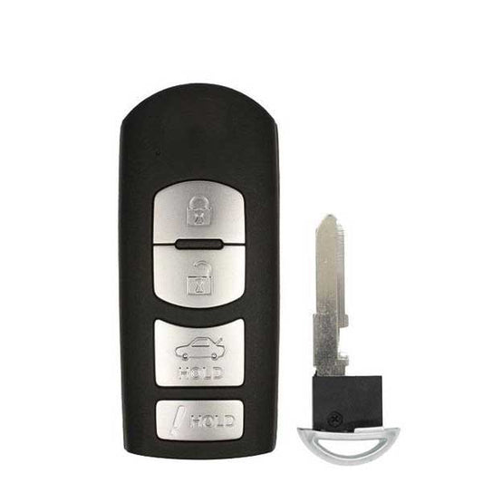 2014-2019 Mazda / 4-Button Smart Key / PN: GJY9-67-5DY / WAZSKE13D01 WAZSKE13D02