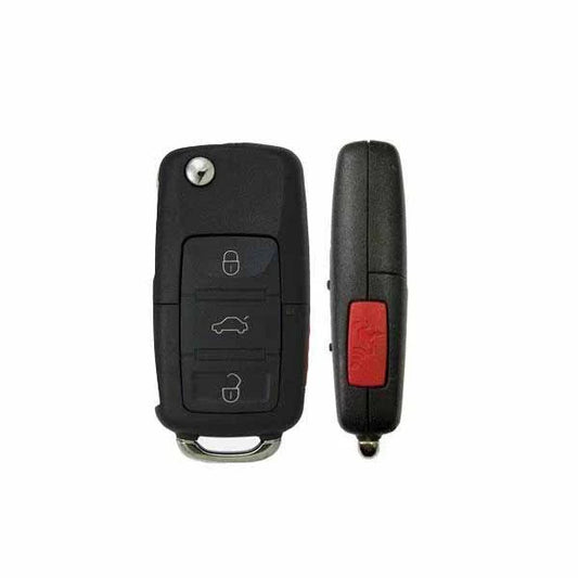 2005-2011 Volkswagen / 4-Button Flip Key / PN: NBG92596263 / 1K0959753P / 315 MHz