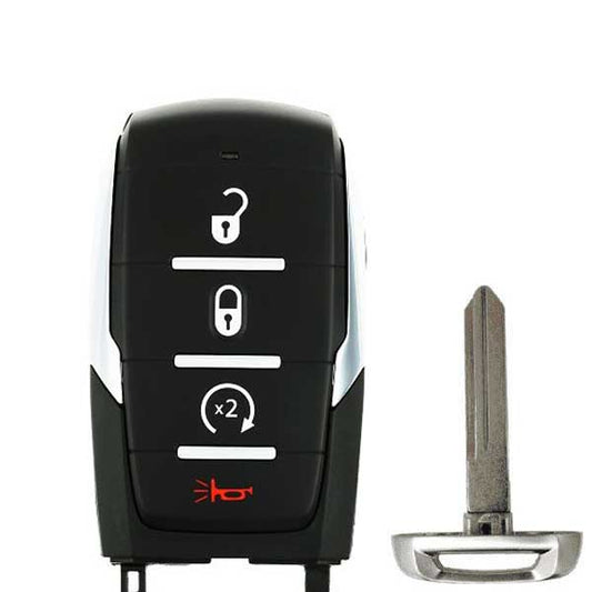 2019-2023 Dodge Ram 1500 Pickup / 4-Button Smart Key / PN: 68291689AD / OHT-4882056