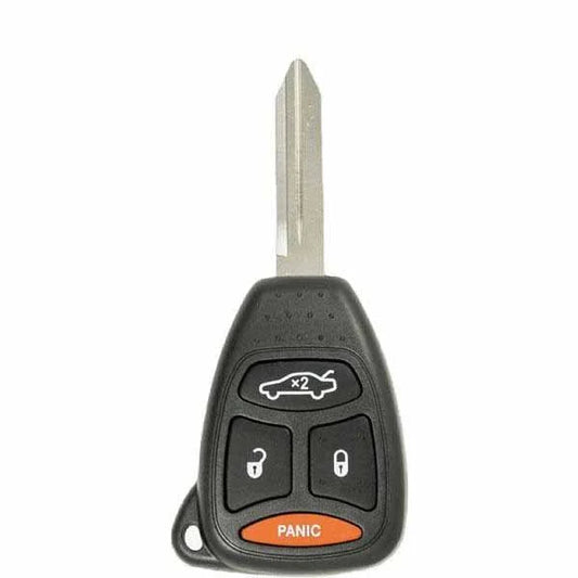 2005-2010 Chrysler Dodge Jeep / 4-Button Remote Head Key / KOBDT04A