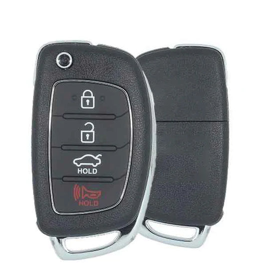 2015-2017 Hyundai Sonata / 4-Button Flip Key / PN: 95430-C1010 / TQ8-RKE-4F16