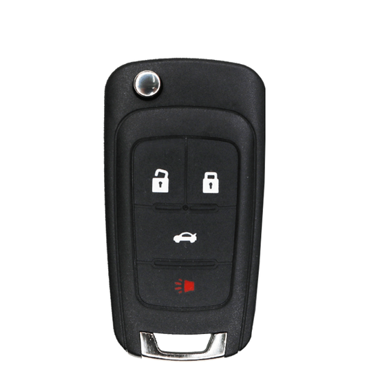 2010-2019 GM / 4-Button Flip Key / OHT01060512 (46 Chip)